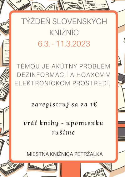 Týždeň slovenských knižníc