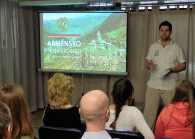 Arménsko v petržalskej knižnici.