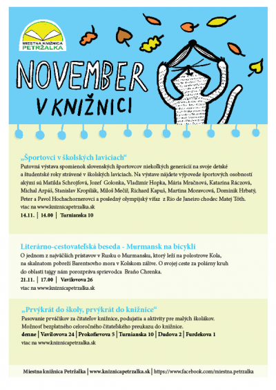 November v knižnici