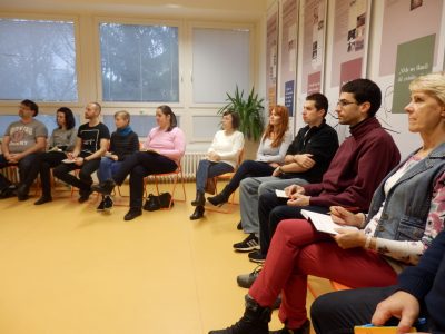 Workshop „Ako na knižničné podujatia pre žiakov druhého stupňa“ s Tiborom Hujdičom