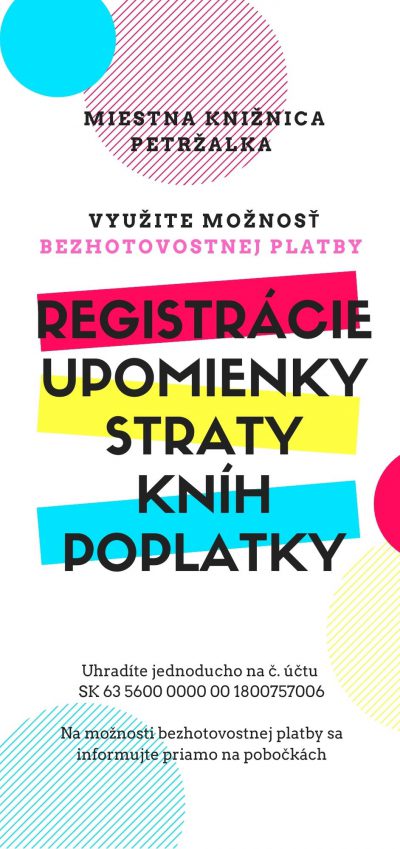 Všetky platby môžete zrealizovať od júna aj bezhotovostne