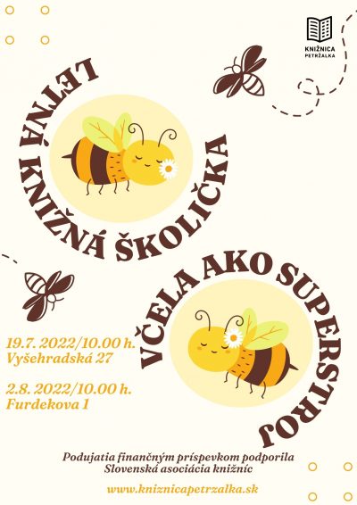 Letná knižná školička- Včela ako superstroj