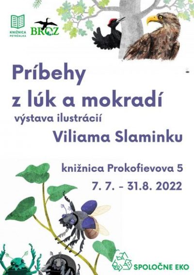 Príbehy z lúk a mokradí nájdete v knižnici Prokofievova 5