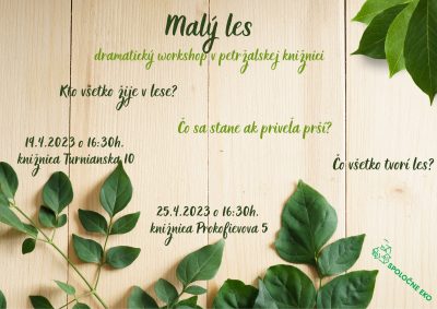 Workshop Malý strom- Spoločne EKO