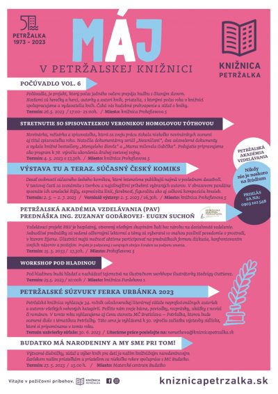 Májový program knižnice