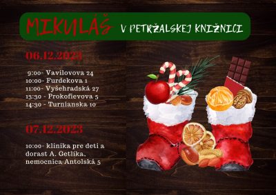 Mikuláš v knižnici