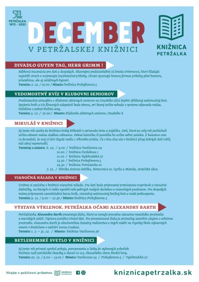 December v knižnici