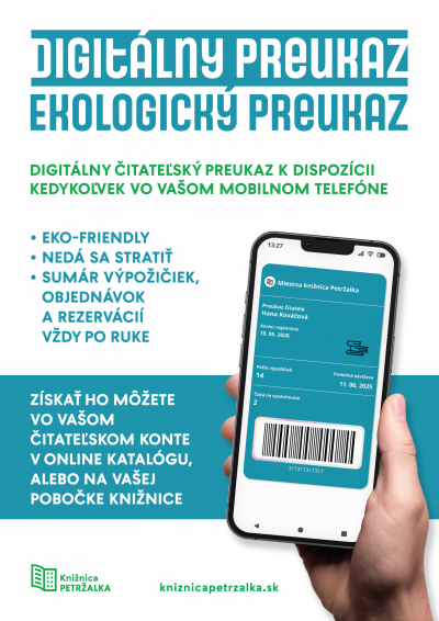 Digitálny čitateľský preukaz