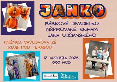 Bábkové divadielko „Janko“ Divadla TUŠ