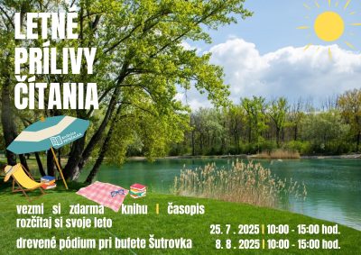 Letné prílivy čítania – rozčítaj si svoje leto