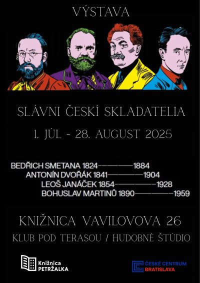 Výstava „Slávni českí skladatelia“