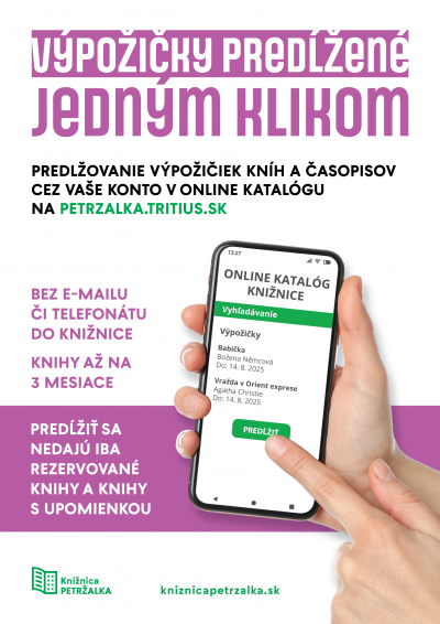 Predĺženie výpožičiek jedným klikom