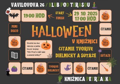 Halloween v knižnici