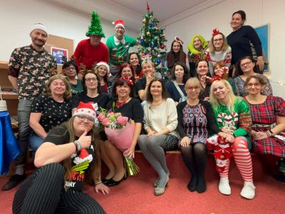 Rozlúčka s kolegyňou a vedúcou Útvaru knižnično-informačných fondov Annou Homolovou