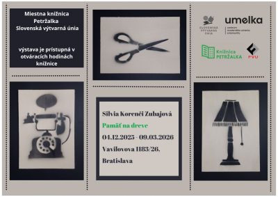 Výstava Silvie Korenči Zubajovej – Pamäť na dreve