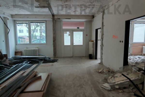 Začiatok rekonštrukcie Fedinova 7