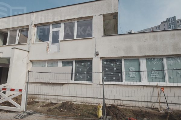 Postup rekonštrukčných prác a vytvorenie únikových požiarnych schodísk, marec 2026