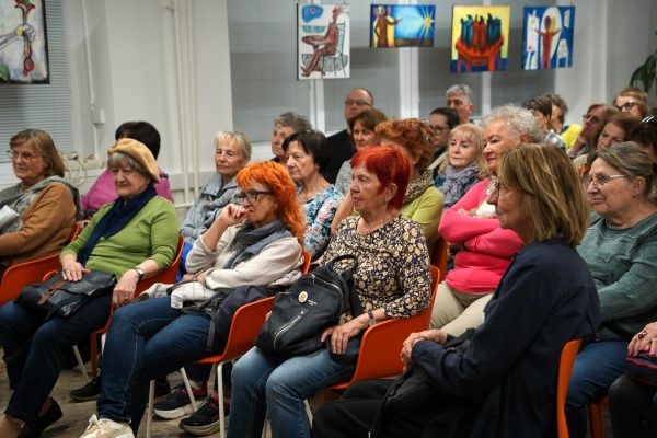 Stretnutie s Mariou Danthine - Dopjerovou Klub pod terasou, Vavilovova 26