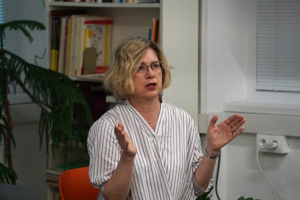 Stretnutie s Mariou Danthine - Dopjerovou Klub pod terasou, Vavilovova 26