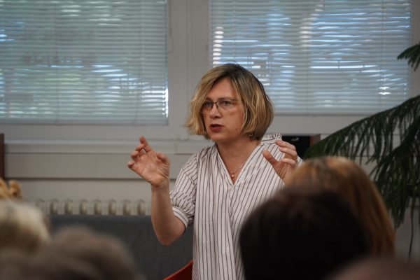 Stretnutie s Mariou Danthine - Dopjerovou Klub pod terasou, Vavilovova 26