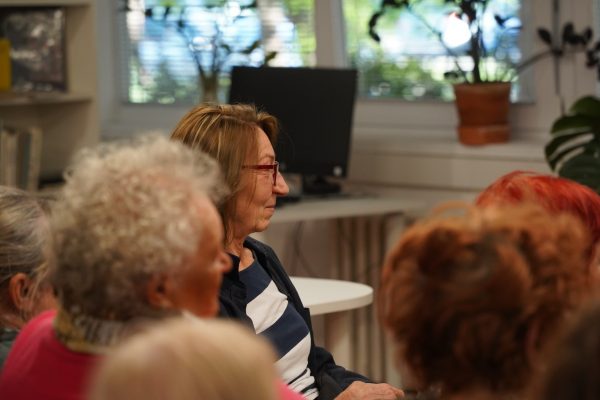 Stretnutie s Mariou Danthine - Dopjerovou Klub pod terasou, Vavilovova 26
