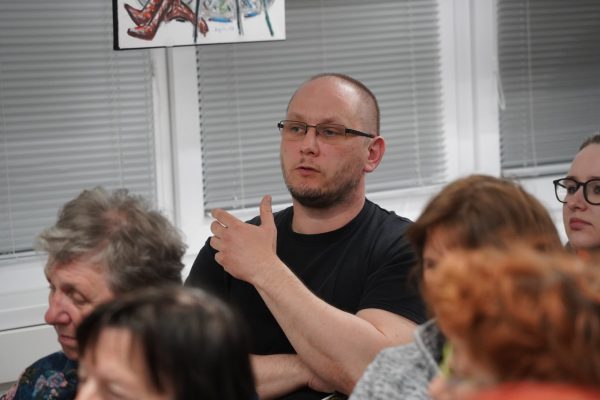 Stretnutie s Mariou Danthine - Dopjerovou Klub pod terasou, Vavilovova 26