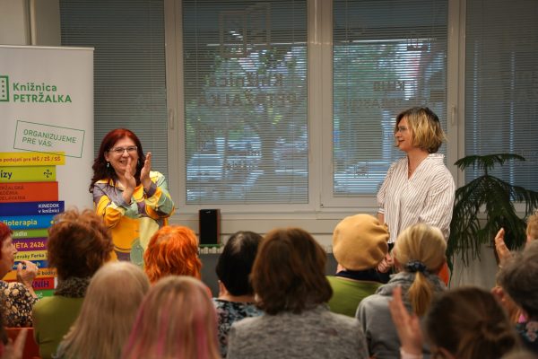 Stretnutie s Mariou Danthine - Dopjerovou Klub pod terasou, Vavilovova 26