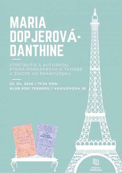 Krížom krážom po Francúzsku s Mariou Danthine-Dopjerovou