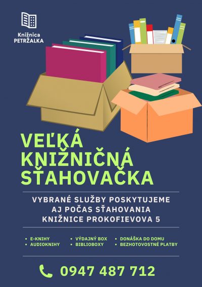 Knižnicu Prokofievova 5 čaká po 16 rokoch sťahovanie