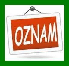 Oznam pre čitateľov